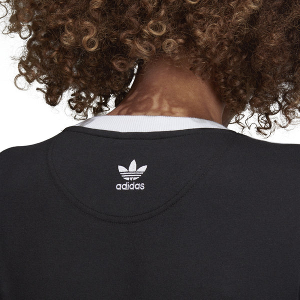 [DV2658] Womens Adidas Originals Cropped 3 Stripes Tee