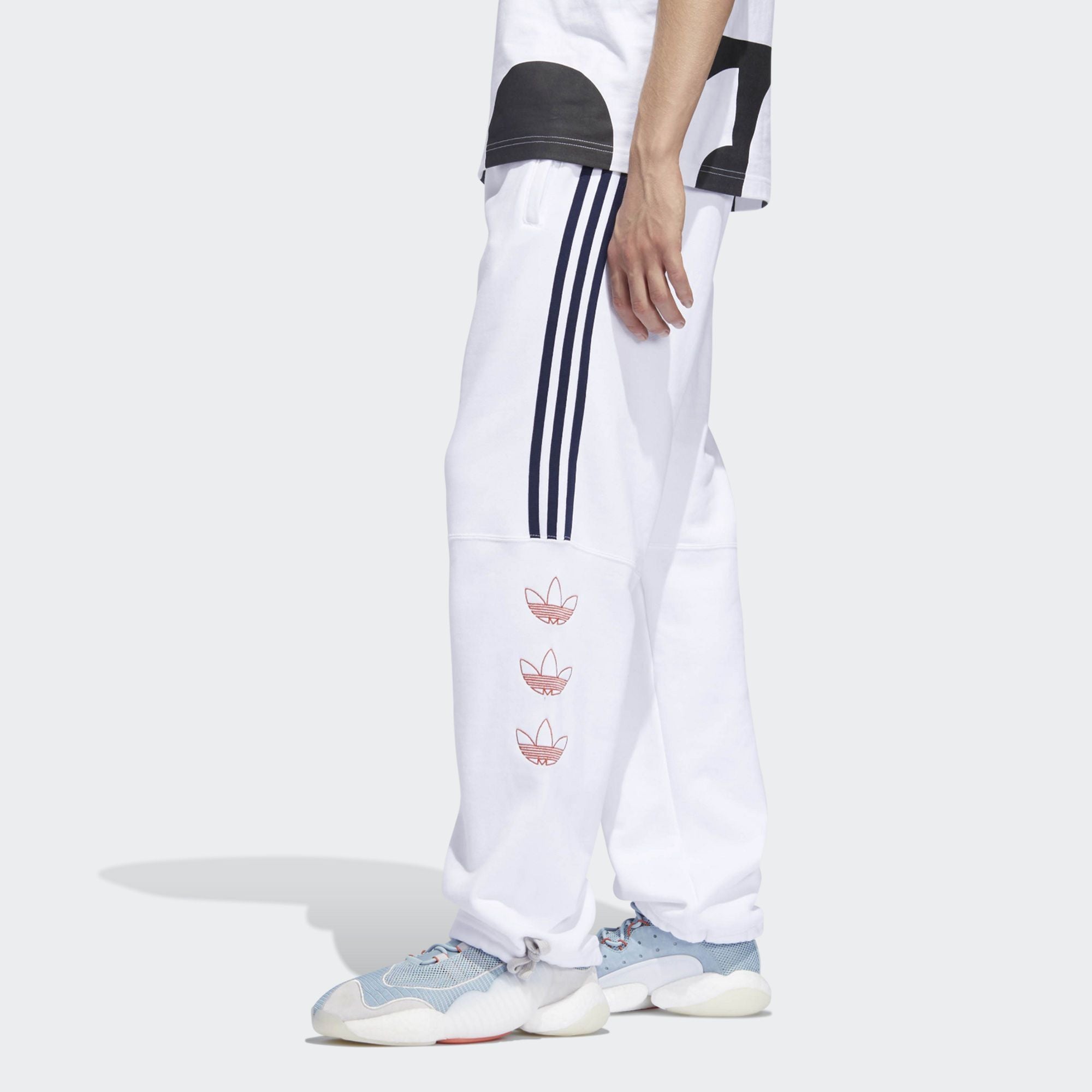 [DV3148] Mens Adidas Originals Tourney Trefoil Sweat Pants