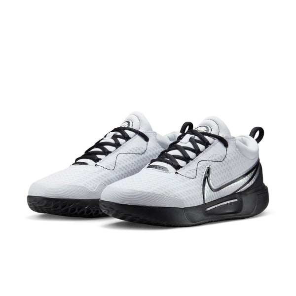[DV3285-100] Womens Nike COURT ZOOM PRO HC 'WHITE BLACK (W)'
