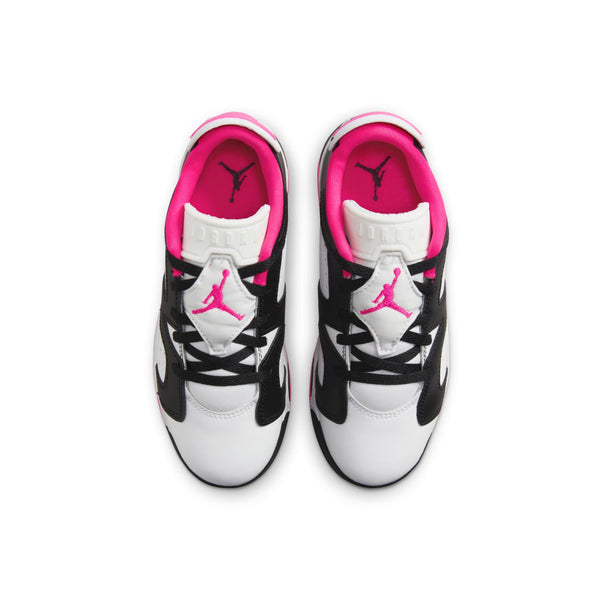 [DV3528-061] Preschool Air Jordan RETRO LOW 6 'FIERCE PINK (PS)'