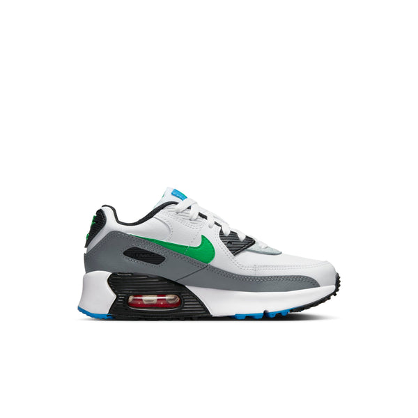 [DV3608-102] Preschool Nike AIR MAX 90 LEATHER PS 'WHITE STADIUM GREEN'