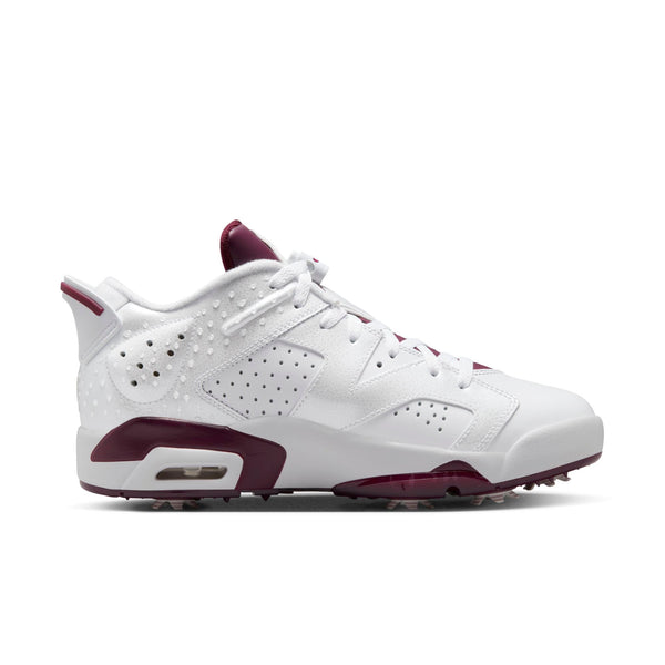 [DV6796-116] Mens Air Jordan RETRO 6 LOW GOLF NRG 'BORDEAUX'