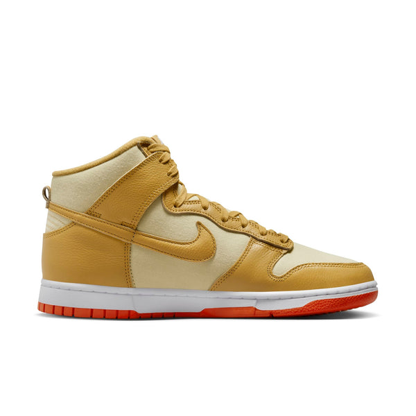 [DV7215-700] Mens Nike Dunk High 'Wheat Gold Safety Orange'