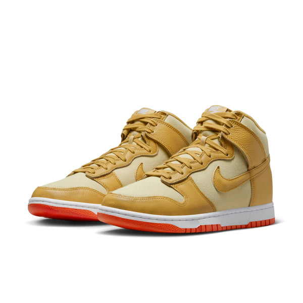 [DV7215-700] Mens Nike Dunk High 'Wheat Gold Safety Orange'
