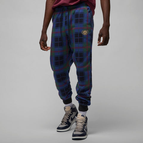 [DV9388-333] Mens Air Jordan ESSENTIAL HOLIDAY PLAID FLEECE PANTS