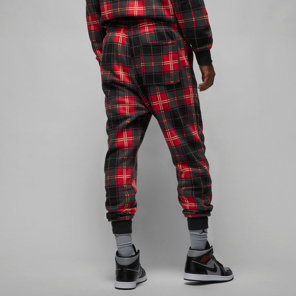 [DV9388-612] Mens Air Jordan ESSENTIAL HOLIDAY PLAID FLEECE PANTS