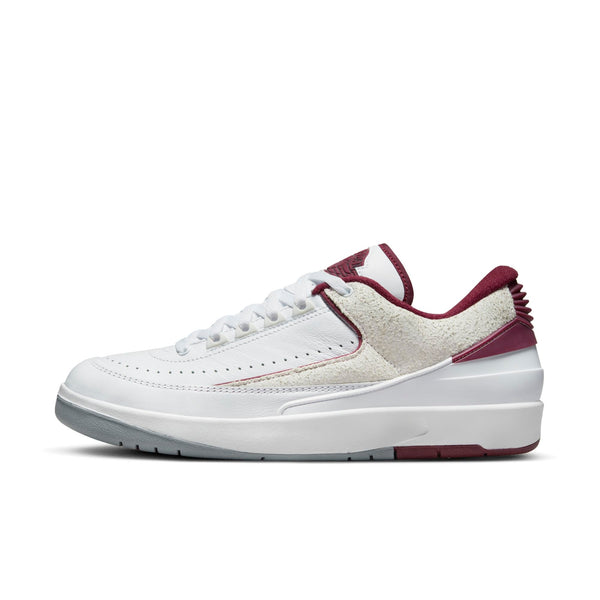 [DV9956-103] Mens Air Jordan RETRO 2 LOW 'CHERRYWOOD'
