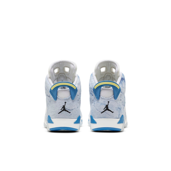 [DX6176-100] Preschool Air Jordan Retro 6 (PS) 'Washed Denim 2022'