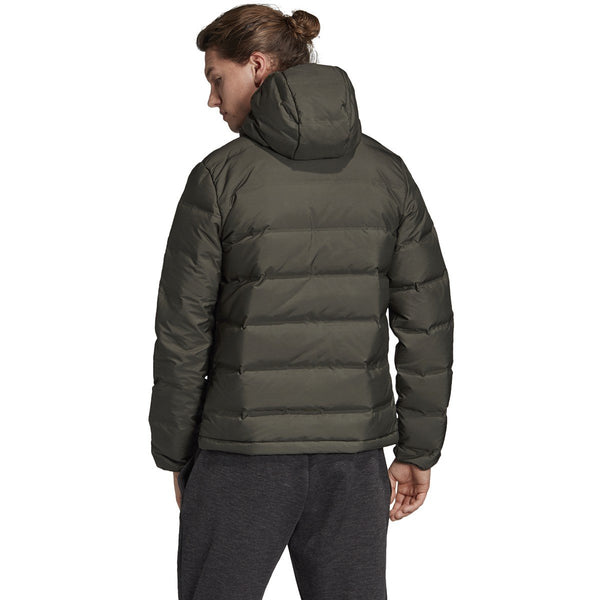 [DZ1427] Mens Adidas Helionic Hooded Down Jacket