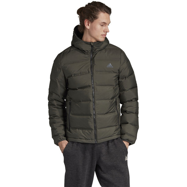 [DZ1427] Mens Adidas Helionic Hooded Down Jacket