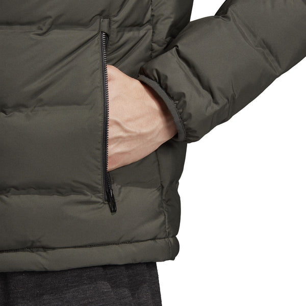 [DZ1427] Mens Adidas Helionic Hooded Down Jacket