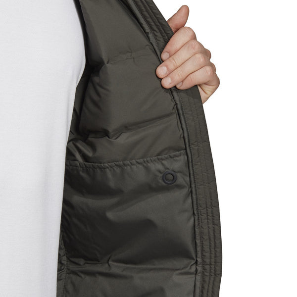 [DZ1427] Mens Adidas Helionic Hooded Down Jacket