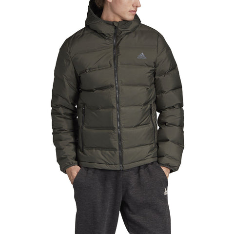 [DZ1427] Mens Adidas Helionic Hooded Down Jacket