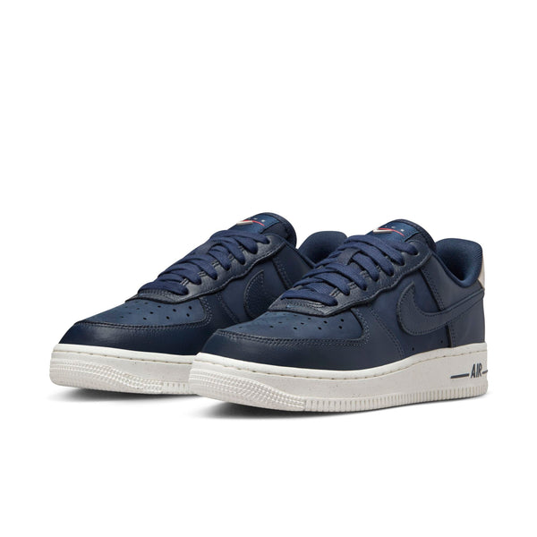 [DZ2708-100] Womens Nike Air Force 1 Low '07 'Obsidian Light Orewood Brown'
