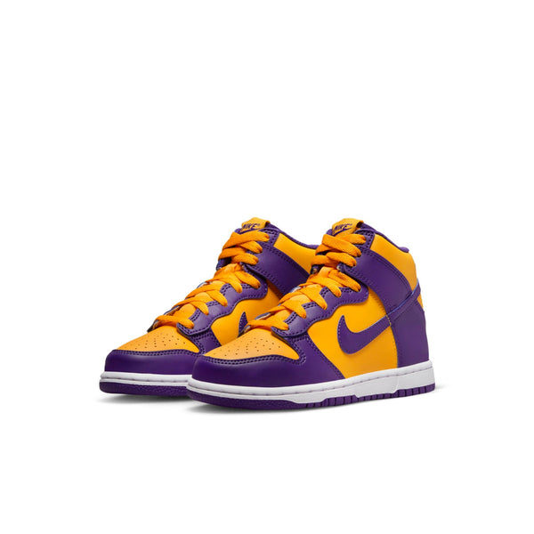 [DZ4455-500] Preschool Nike DUNK HIGH 'LAKERS (PS)'