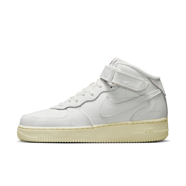 [DZ4866-121] Womens Nike AIR FORCE 1 MID '07 'SUMMIT WHITE CANVAS'