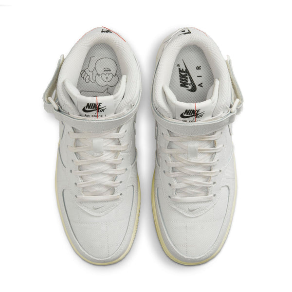 [DZ4866-121] Womens Nike AIR FORCE 1 MID '07 'SUMMIT WHITE CANVAS'
