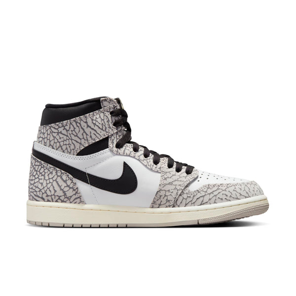 [DZ5485-052] Mens Air Jordan RETRO 1 HIGH OG 'WHITE CEMENT'