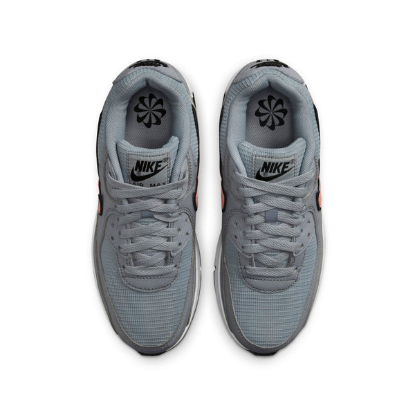 [DZ5637-001] Youth Nike Air Max 90 GS 'Grey/Orange'