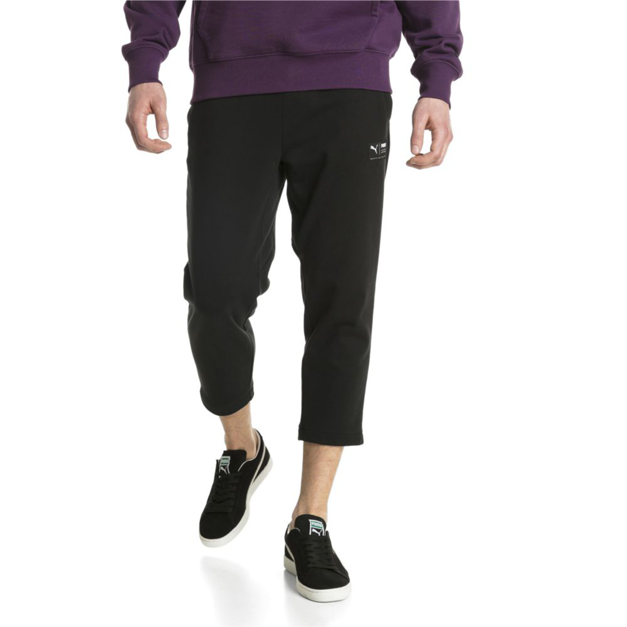 [576715-01] Mens Puma Downtown Sweat Pants Cropped