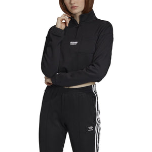 [EC0757] Womens Adidas Originals Half Zip Sweater