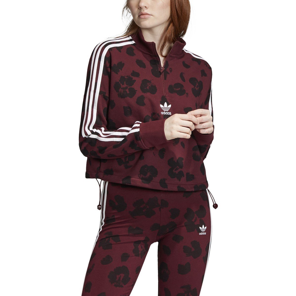 [EC1900] Womens Adidas Originals Bellista Allover Print Sweatshirt