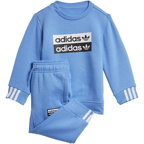 [ED7720] Kids Adidas Originals Crew Sweatshirt Set