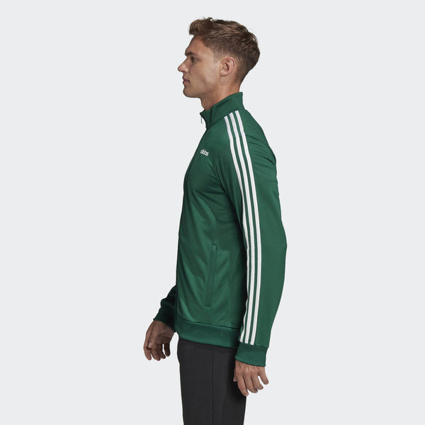 [FM6080] Mens Adidas Essentials 3Stripe Tricot Track Jacket