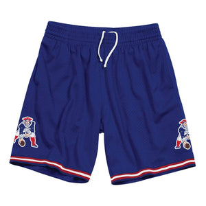 [FA38ZT-NEP-B-J3A] Mens Mitchell & Ness NFL Mesh Shorts New England Patriots