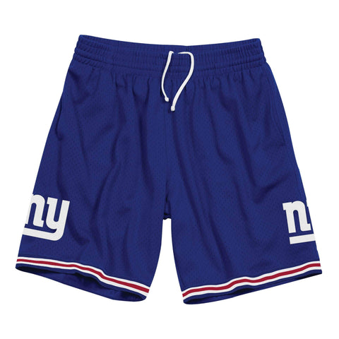 [FA38ZU-NYG-B-J3B] Mens Mitchell & Ness NFL Mesh Shorts Giants