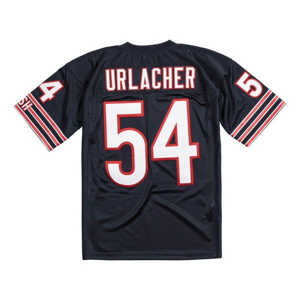 [AJY6CP18018-CBENAVY01BUR] Mens Mitchell & Ness NFL Authentic Jersey Chicago Bears 2001 Brian Urlacher