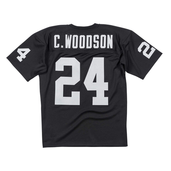 [FA61WC-ORA-K-JIM] Mens Mitchell & Ness NFL Charles Woodson 2002 Authentic Jersey Oakland Raiders