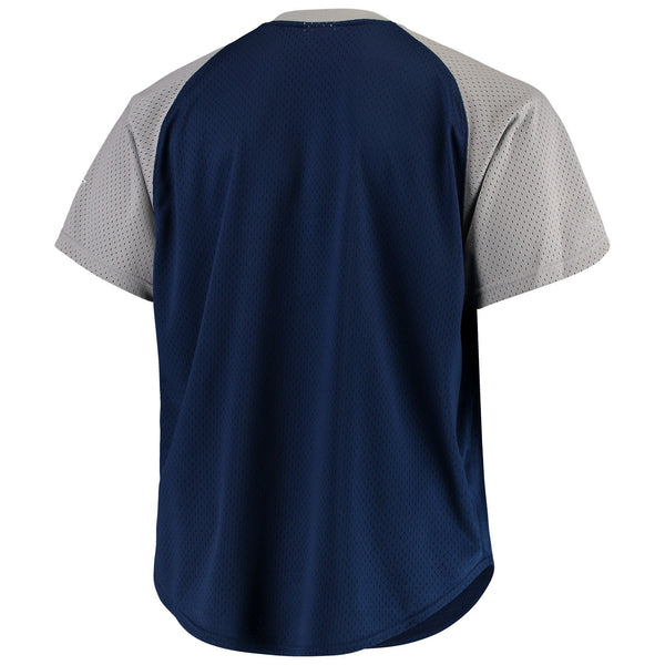 [FA87OP-DCO-A-K9A] Mens Mitchell & Ness NFL Final Seconds Mesh V-Neck Cowboys