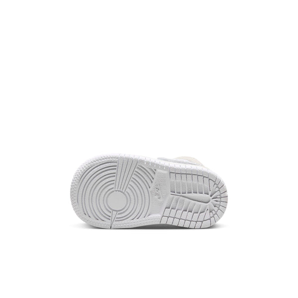 [FB9140-120] Toddlers Air Jordan RETRO 1 MID SE (TD) 'CRAFT INSIDE OUT WHITE GREY'