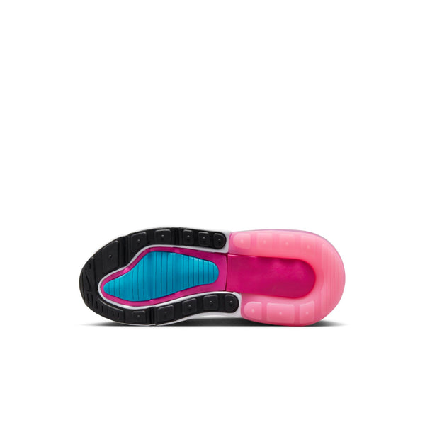 [FD1021-100] Preschool Nike AIR MAX 270 PS 'WHITE ROYAL PINK'