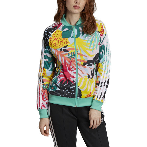 [FH7991] Womens Adidas Originals Superstar Graphic Track Top