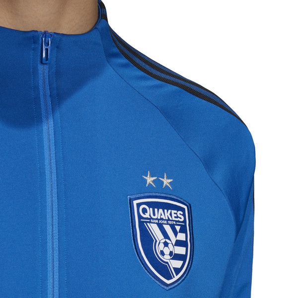 [FI1446] Mens Adidas San Jose Earthquakes Anthem Jacket