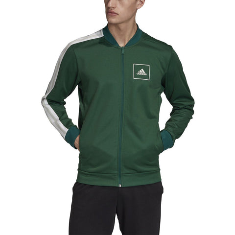 [FM3451] Mens Adidas 3 Stripes Pique Track Jacket