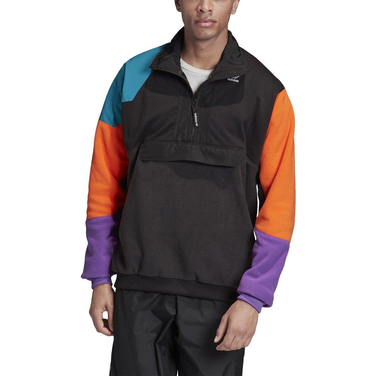 [FM3680] Mens Adidas Originals PT3 Half Zip Fleece Jacket