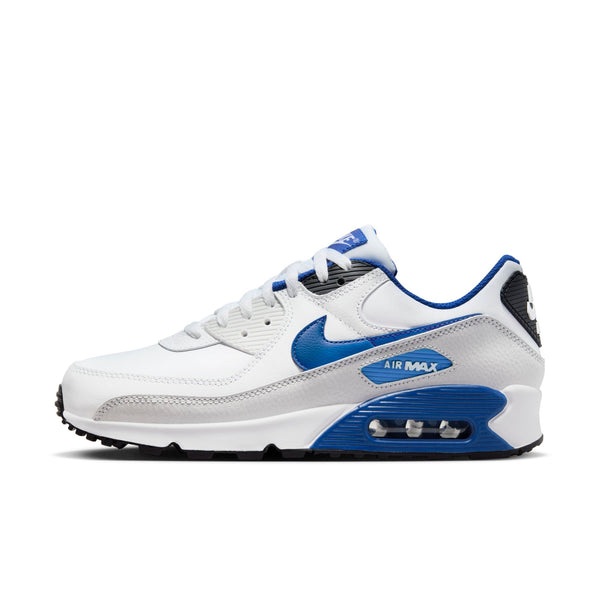 [FN6843-100] Mens Nike AIR MAX 90 'WHITE GAME ROYAL PHOTON DUST'