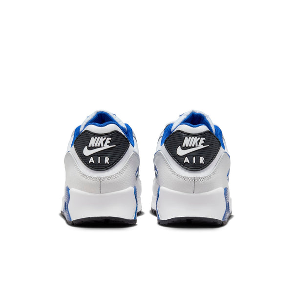 [FN6843-100] Mens Nike AIR MAX 90 'WHITE GAME ROYAL PHOTON DUST'