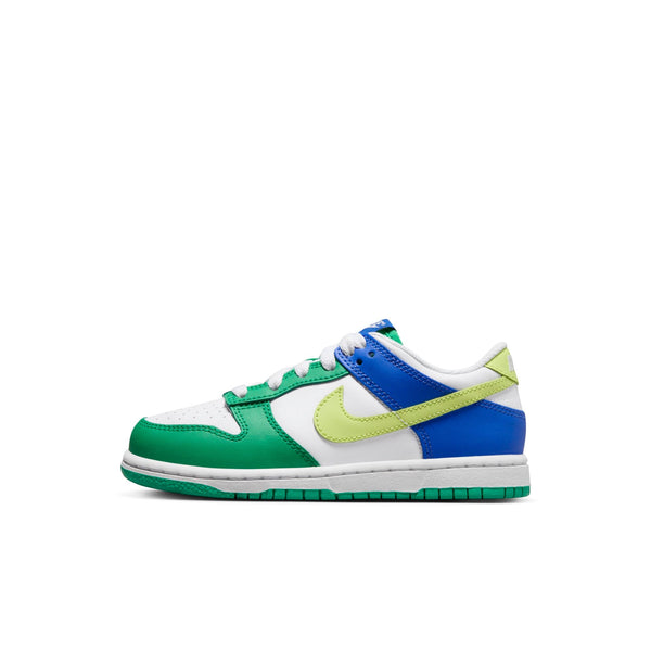 [FN6974-100] Preschool Nike Dunk Low BP 'White Lemon Twist' (PS)