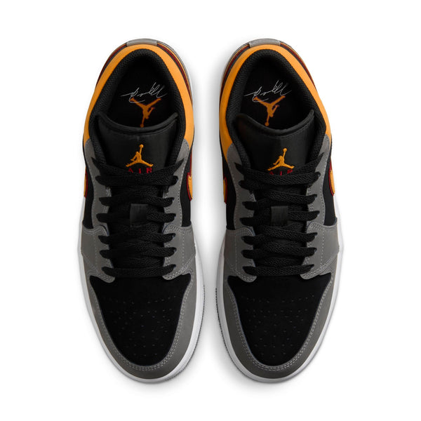[FN7308-008] Mens Air Jordan Retro 1 Low SE 'Light Graphite Vivid Orange'
