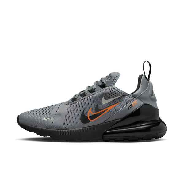 [FN7811-001] Mens Nike AIR MAX 270 'MULTI-SWOOSH - SMOKE GREY MANDARIN'
