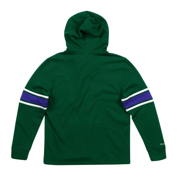 [FPHDMM18731-MBUHNGN1] Mens Mitchell & Ness NBA Hockey Hood Fleece Bucks