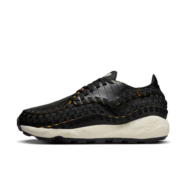 [FQ8129-010] Womens Nike AIR FOOTSCAPE WOVEN PRM 'BLACK CROC'