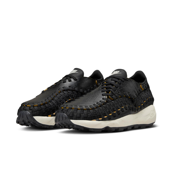 [FQ8129-010] Womens Nike AIR FOOTSCAPE WOVEN PRM 'BLACK CROC'