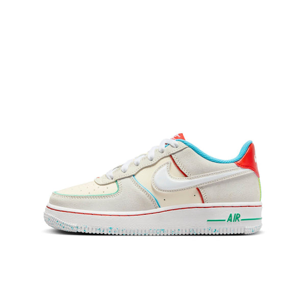 [FQ8350-110] Grade School Nike AIR FORCE 1 LOW LV8 'HOLIDAY COOKIES (GS)'