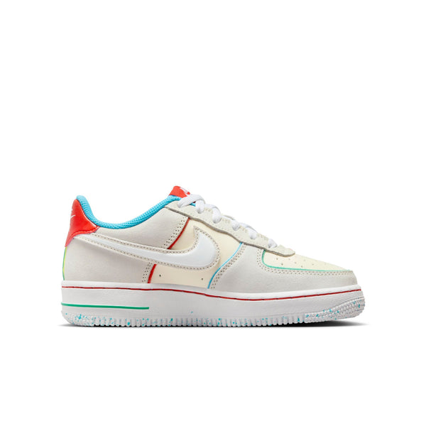 [FQ8350-110] Grade School Nike AIR FORCE 1 LOW LV8 'HOLIDAY COOKIES (GS)'