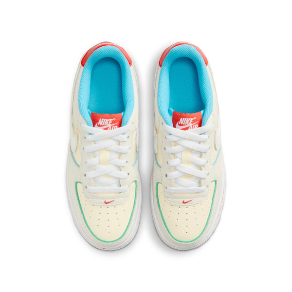 [FQ8350-110] Grade School Nike AIR FORCE 1 LOW LV8 'HOLIDAY COOKIES (GS)'